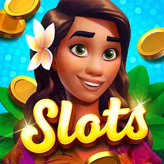 Взломанная Paradise Fortune Casino Slots (Парадиз Форчун Казино Слотс)  [МОД Много монет] - последняя версия apk на Андроид