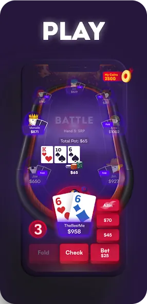 Prometheus: Battle Poker (Прометей)  [МОД Menu] Screenshot 1