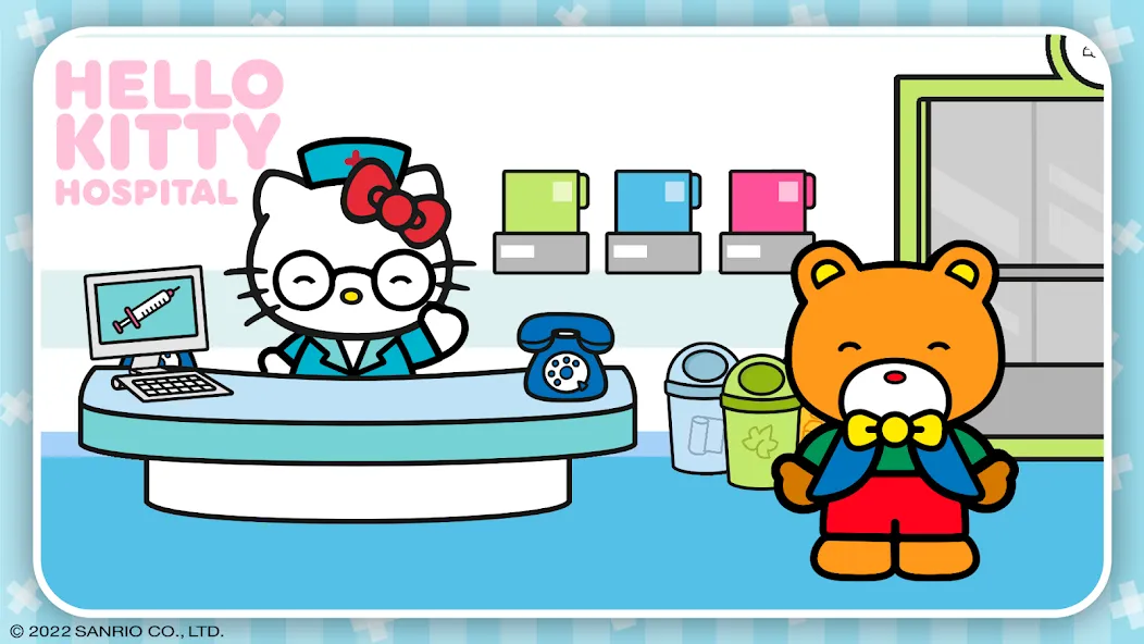 Hello Kitty: Kids Hospital (Хелло Китти)  [МОД Бесконечные деньги] Screenshot 1