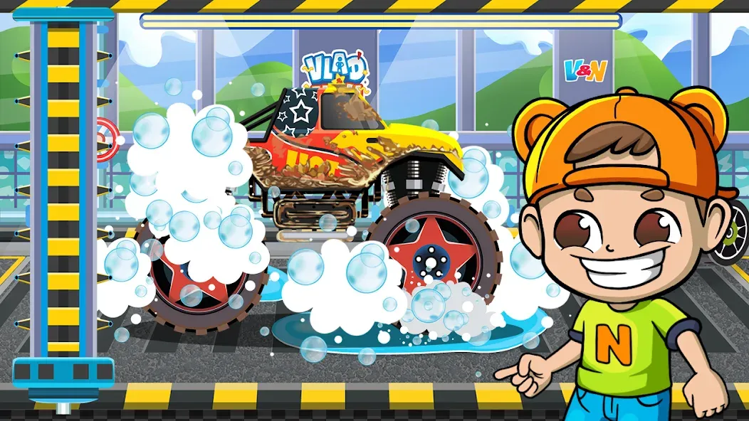 Monster Truck Vlad & Niki  [МОД Unlimited Money] Screenshot 3