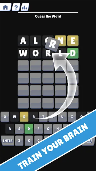 Wordly - Try to Guess Word (Вордли)  [МОД Unlocked] Screenshot 3