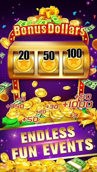 Daily Pusher Slots 777 (Дейли Пушер Слотс 777)  [МОД Menu] Screenshot 4