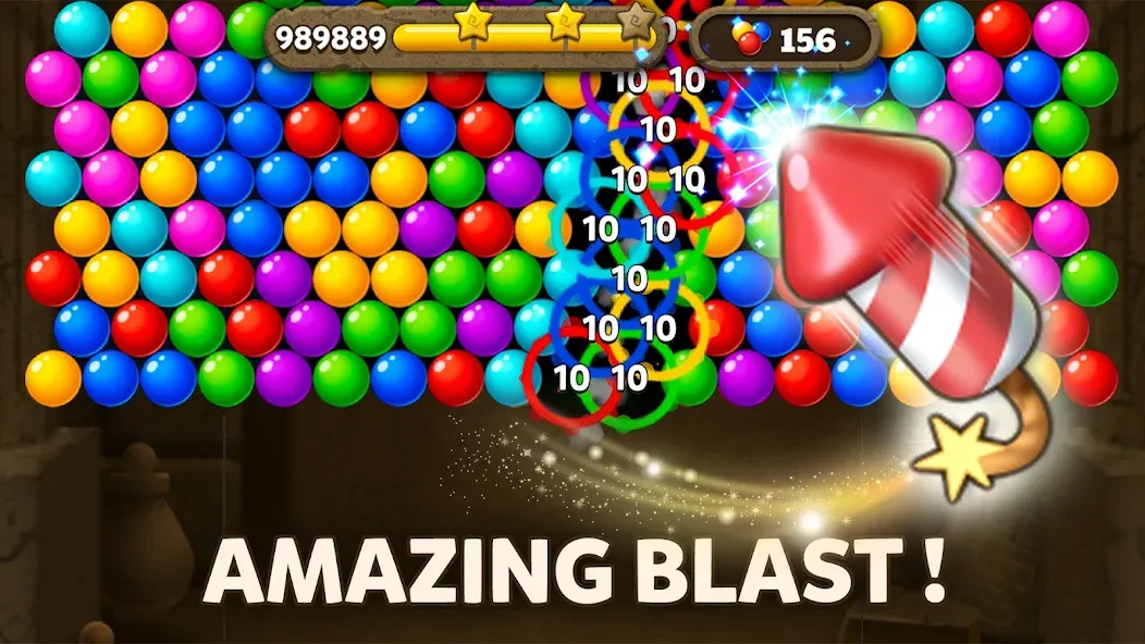 Bubble Pop Origin! Puzzle Game  [МОД Бесконечные монеты] Screenshot 3