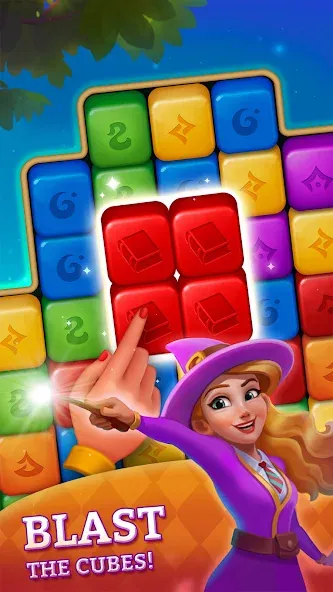 Magic Blast: Mystery Puzzle (Маджик Бласт)  [МОД Много монет] Screenshot 2