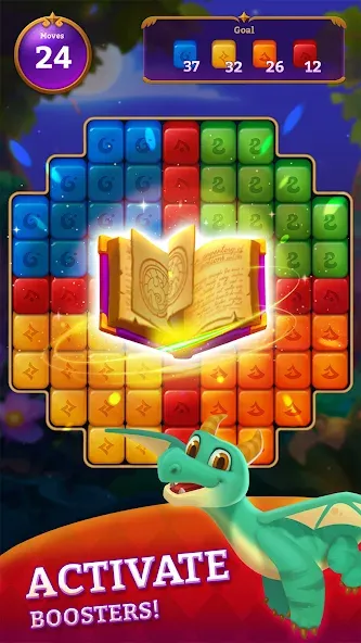 Magic Blast: Mystery Puzzle (Маджик Бласт)  [МОД Много монет] Screenshot 3