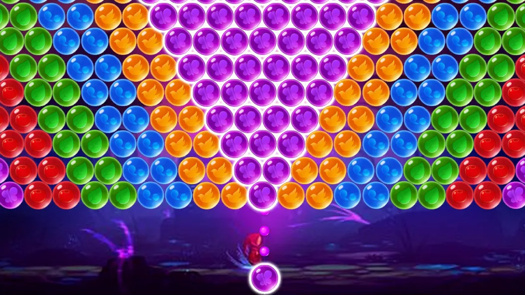 Bubble Shooter Magic Forest (Бабл шутер Магик Форест)  [МОД Бесконечные деньги] Screenshot 2