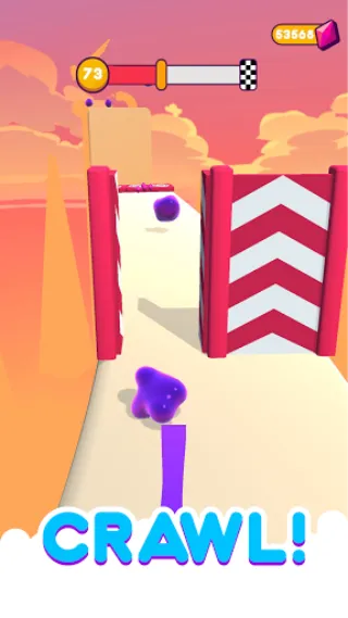 Blob Runner 3D (Блоб Раннер 3Д)  [МОД Много монет] Screenshot 4