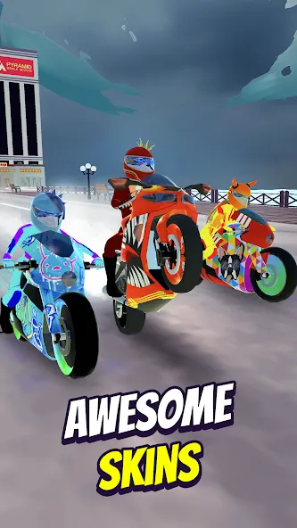 Wild Wheels: Bike Racing (Уайлд Вилз)  [МОД Много денег] Screenshot 3