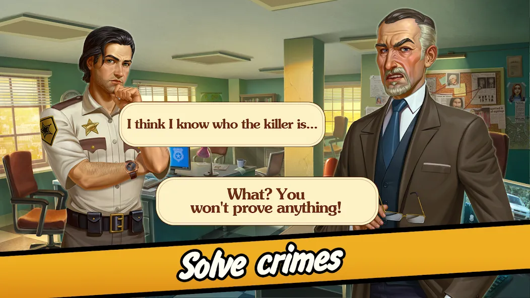 Solitaire Crime Stories  [МОД Mega Pack] Screenshot 4