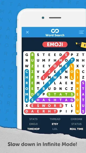 Infinite Word Search Puzzles (Инфинити ворд срч пазлы)  [МОД Много денег] Screenshot 4