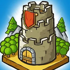 Взлом Grow Castle - Tower Defense (Гроу Касл)  [МОД Mega Pack] - последняя версия apk на Андроид