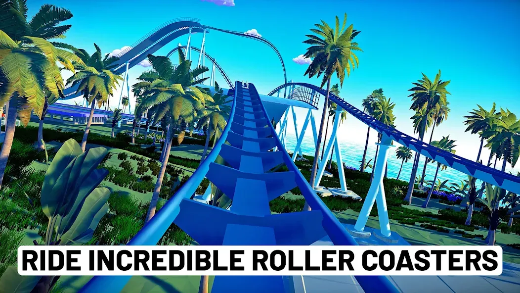 Real Coaster: Idle Game (Реал Коастер)  [МОД Menu] Screenshot 3