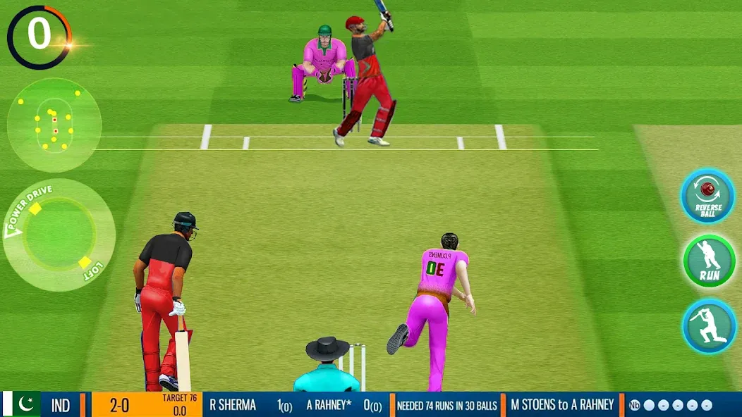 Indian Cricket Game Champion (Индийские чемпионы игры в крикет)  [МОД Unlocked] Screenshot 1