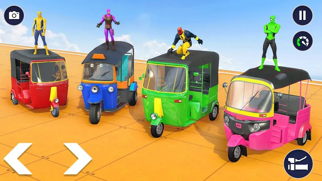 Tuk Tuk Auto Rickshaw Games 3D (Тук Тук Автомобильные рикши игры 3D)  [МОД Бесконечные монеты] Screenshot 1