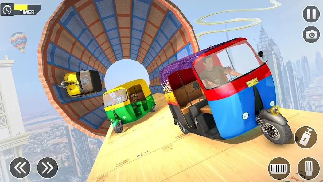 Tuk Tuk Auto Rickshaw Games 3D (Тук Тук Автомобильные рикши игры 3D)  [МОД Бесконечные монеты] Screenshot 4