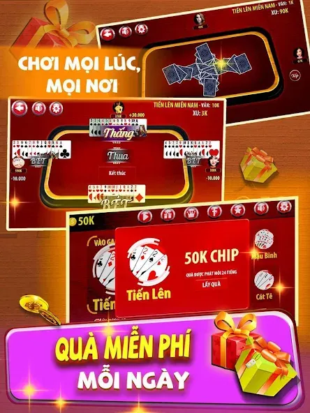 Tiến Lên Miền Nam - Tien Len  [МОД Меню] Screenshot 3