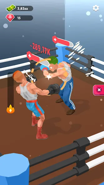 Tap Punch - 3D Boxing (Тап Панч)  [МОД Меню] Screenshot 2