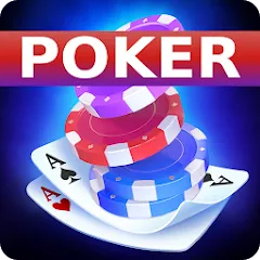 Скачать взломанную Poker Offline: Texas Holdem  [МОД Unlimited Money] - стабильная версия apk на Андроид