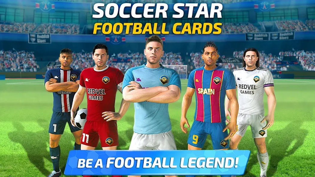 Soccer Star 24 Super Football (оккер Стар 23 Супер Футбол)  [МОД Все открыто] Screenshot 4