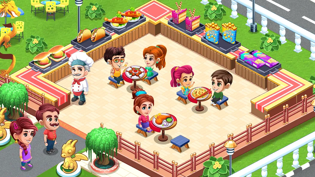 Cooking Restaurant Kitchen (Кукинг Ресторан Китчен)  [МОД Unlocked] Screenshot 4