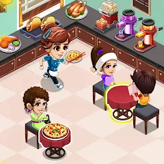 Скачать взлом Cooking Restaurant Kitchen (Кукинг Ресторан Китчен)  [МОД Unlocked] - стабильная версия apk на Андроид