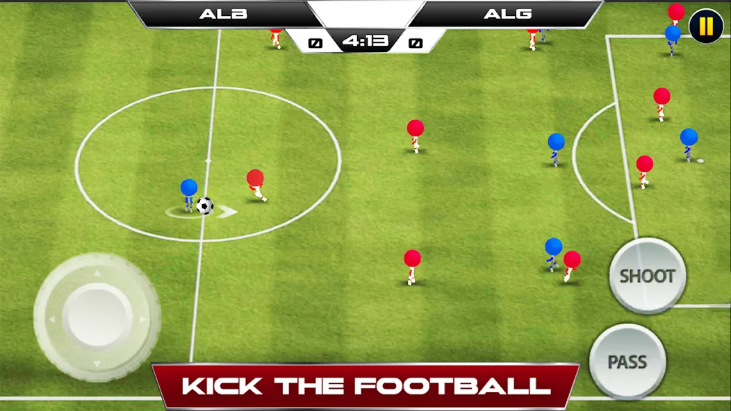 Stickman Soccer Football Game  [МОД Все открыто] Screenshot 4