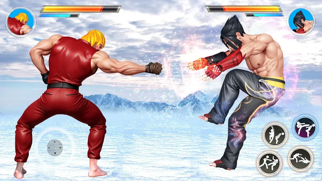 Kung Fu Karate Fighting Games  [МОД Много монет] Screenshot 4