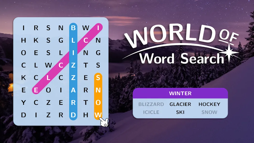 World of Word Search  [МОД Много денег] Screenshot 5