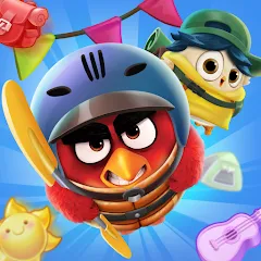 Скачать взлом Angry Birds Match 3 (Энгри Бердс Матч 3)  [МОД Unlocked] - полная версия apk на Андроид