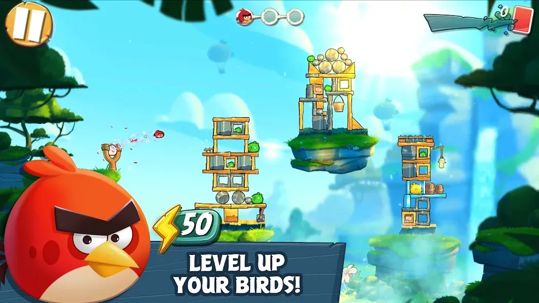 Angry Birds 2 (Энгри Бердс 2)  [МОД Все открыто] Screenshot 2