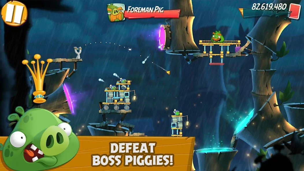 Angry Birds 2 (Энгри Бердс 2)  [МОД Все открыто] Screenshot 4