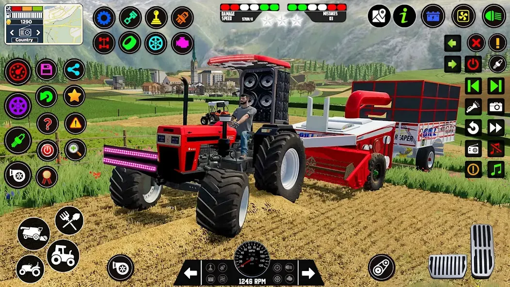 Indian Tractor Farming Games  [МОД Mega Pack] Screenshot 2