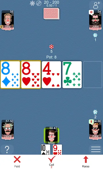 Poker Online  [МОД Много денег] Screenshot 1