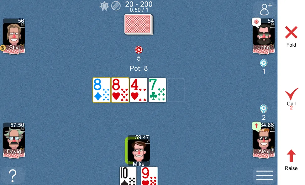 Poker Online  [МОД Много денег] Screenshot 3