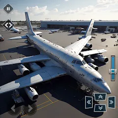 Скачать взлом Real Plane Flying Simulator  [МОД Много монет] - последняя версия apk на Андроид