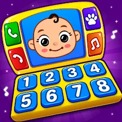 Скачать взломанную Baby Games: Piano & Baby Phone (Бейби Геймс)  [МОД Все открыто] - полная версия apk на Андроид