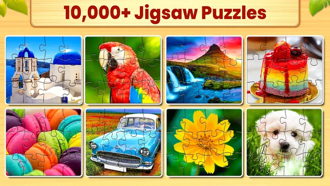 Jigsaw Puzzles: Picture Puzzle  [МОД Много денег] Screenshot 2