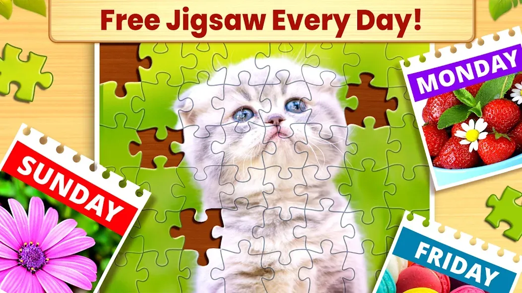 Jigsaw Puzzles: Picture Puzzle  [МОД Много денег] Screenshot 3