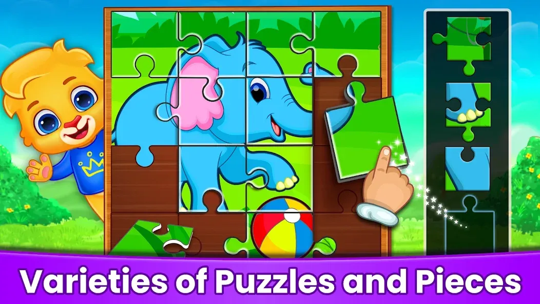 Puzzle Kids: Jigsaw Puzzles  [МОД Menu] Screenshot 2