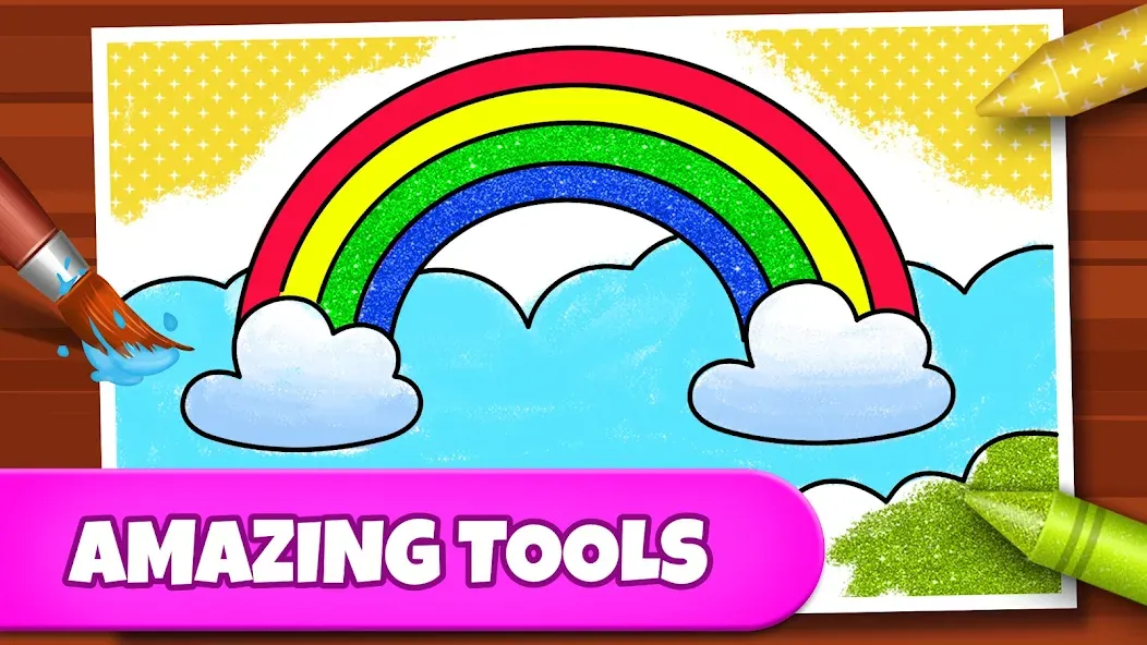 Coloring Games: Color & Paint  [МОД Много монет] Screenshot 3