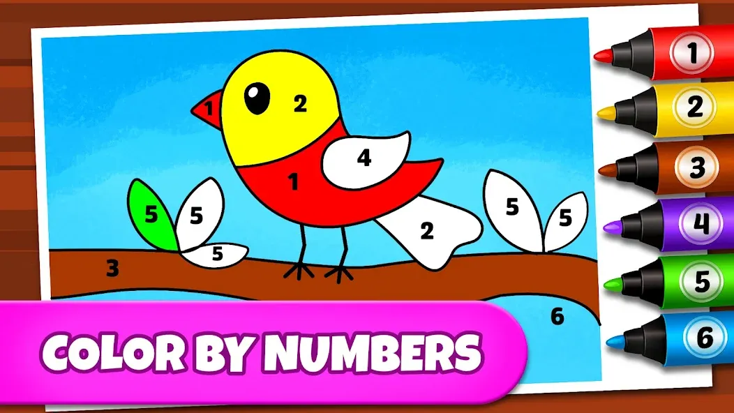 Coloring Games: Color & Paint  [МОД Много монет] Screenshot 5