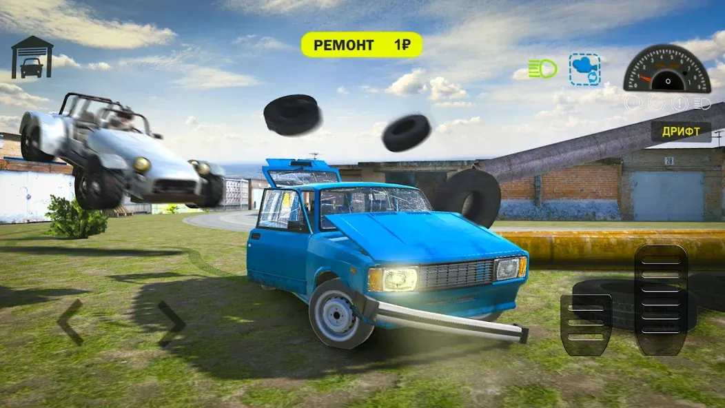 Car Crash Racing - Russia (Кар Краш Рейсинг)  [МОД Все открыто] Screenshot 4