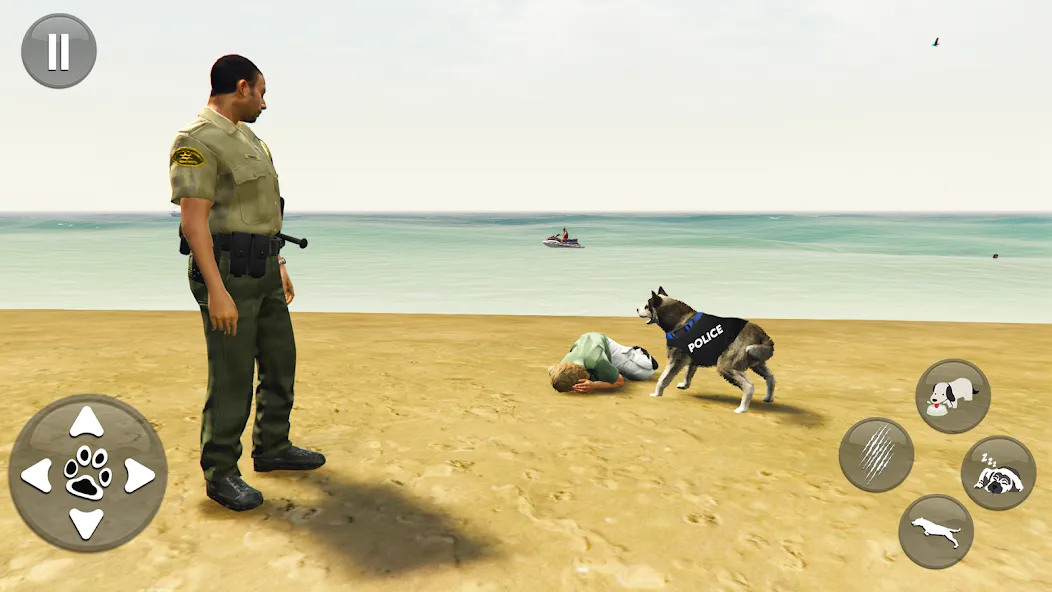 Toby Police Dog Sim: Dogs Game  [МОД Много монет] Screenshot 3