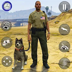 Скачать взлом Toby Police Dog Sim: Dogs Game  [МОД Много монет] - последняя версия apk на Андроид