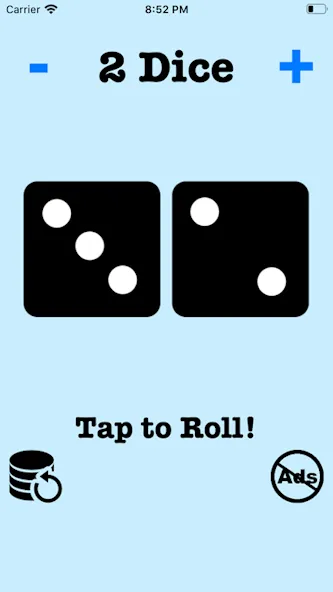 Dice Roller!  [МОД Бесконечные монеты] Screenshot 2