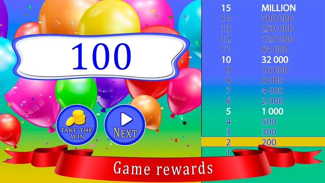 Kids Quiz Games: Millionaire  [МОД Много денег] Screenshot 5