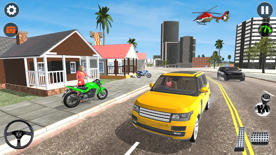 Indian Car Simulator: Car Game (Индийский автомобильный симулятор)  [МОД Много денег] Screenshot 1