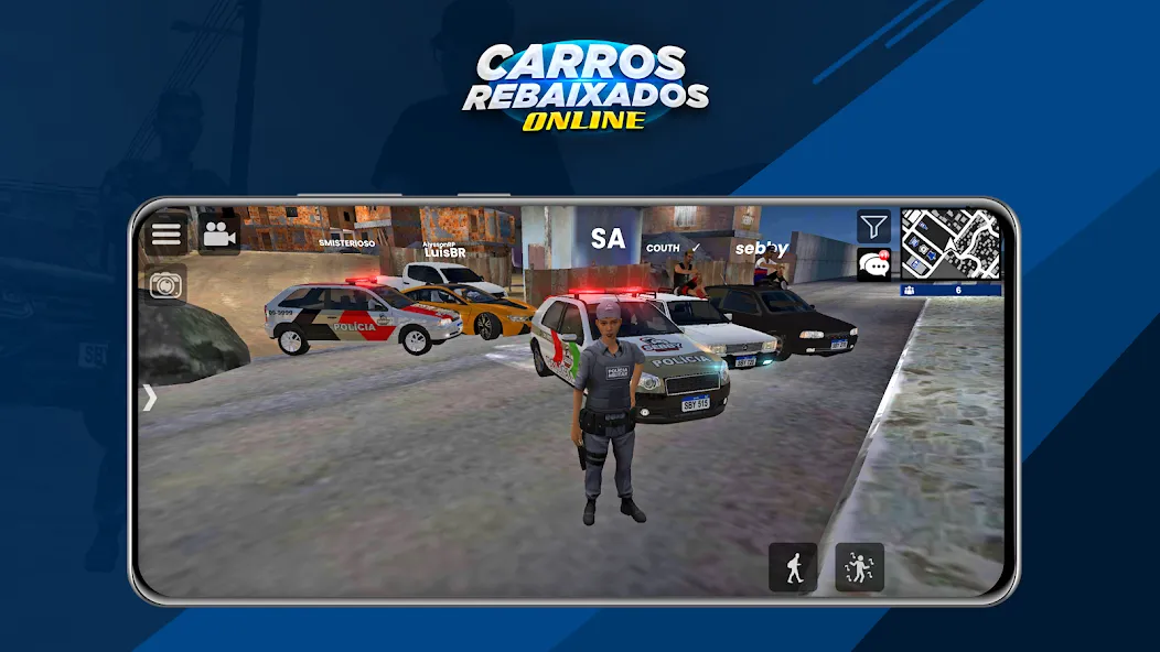 Carros Rebaixados Online (Каррос Ребайшадос Онлайн)  [МОД Все открыто] Screenshot 5