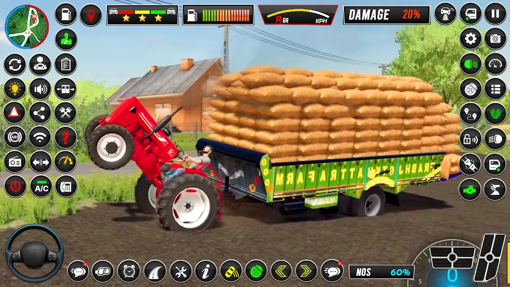 Indian Tractor Simulator Games  [МОД Много монет] Screenshot 2