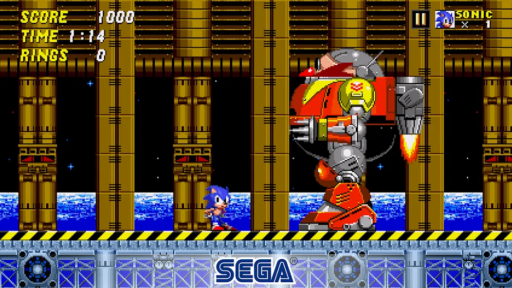 Sonic The Hedgehog 2 Classic (Соник Зе Хеджхог 2 Классик)  [МОД Unlimited Money] Screenshot 2